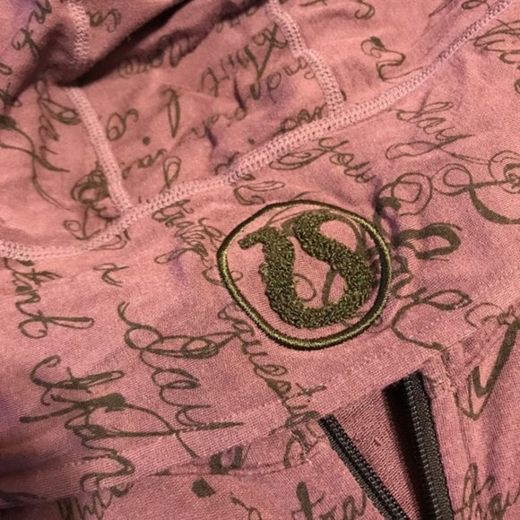 Rare LULULEMON Remix Manifesto Scuba Hoodie Sz 10 - Picture 3 of 9